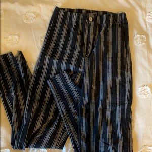 Striped tilden pants